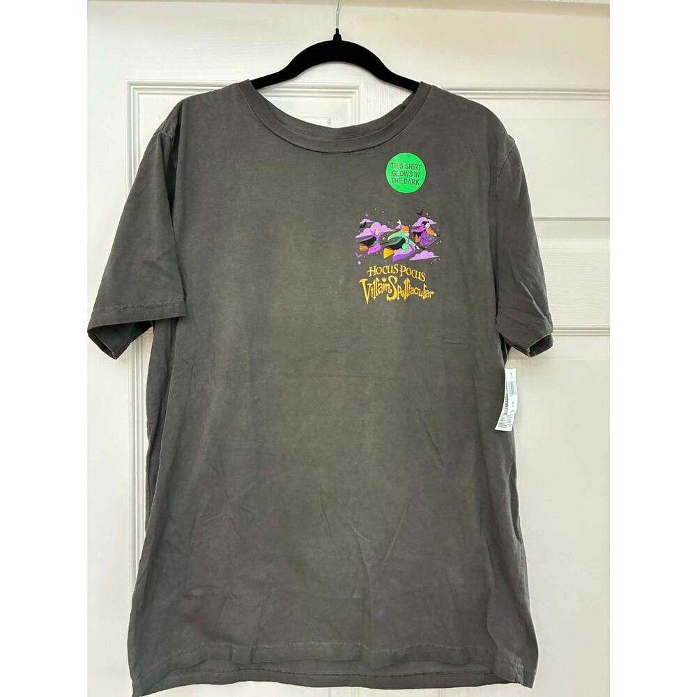 Disney Hocus Pocus Villain Spelltacular Glow Shirt M Magic Kingdom 2025
